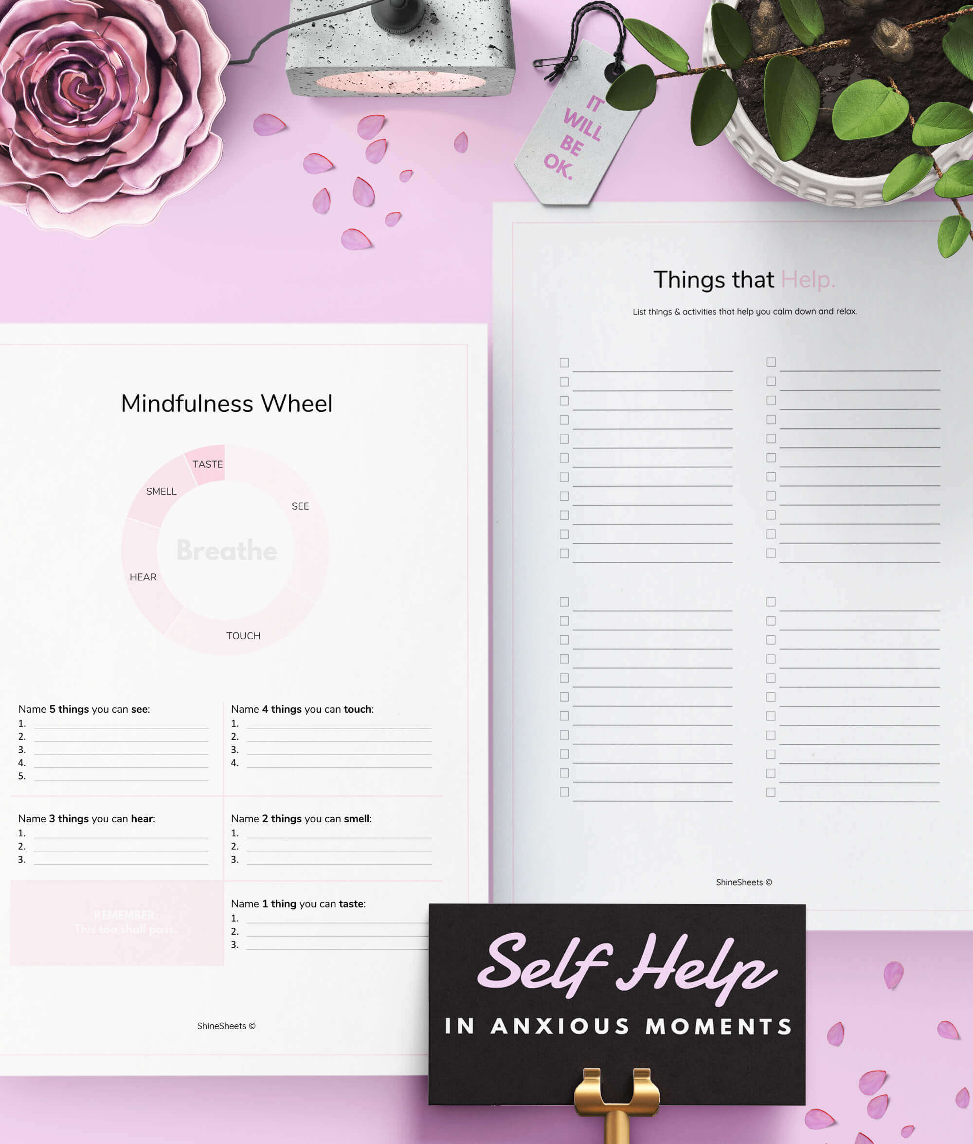 Anxiety Journal Printable