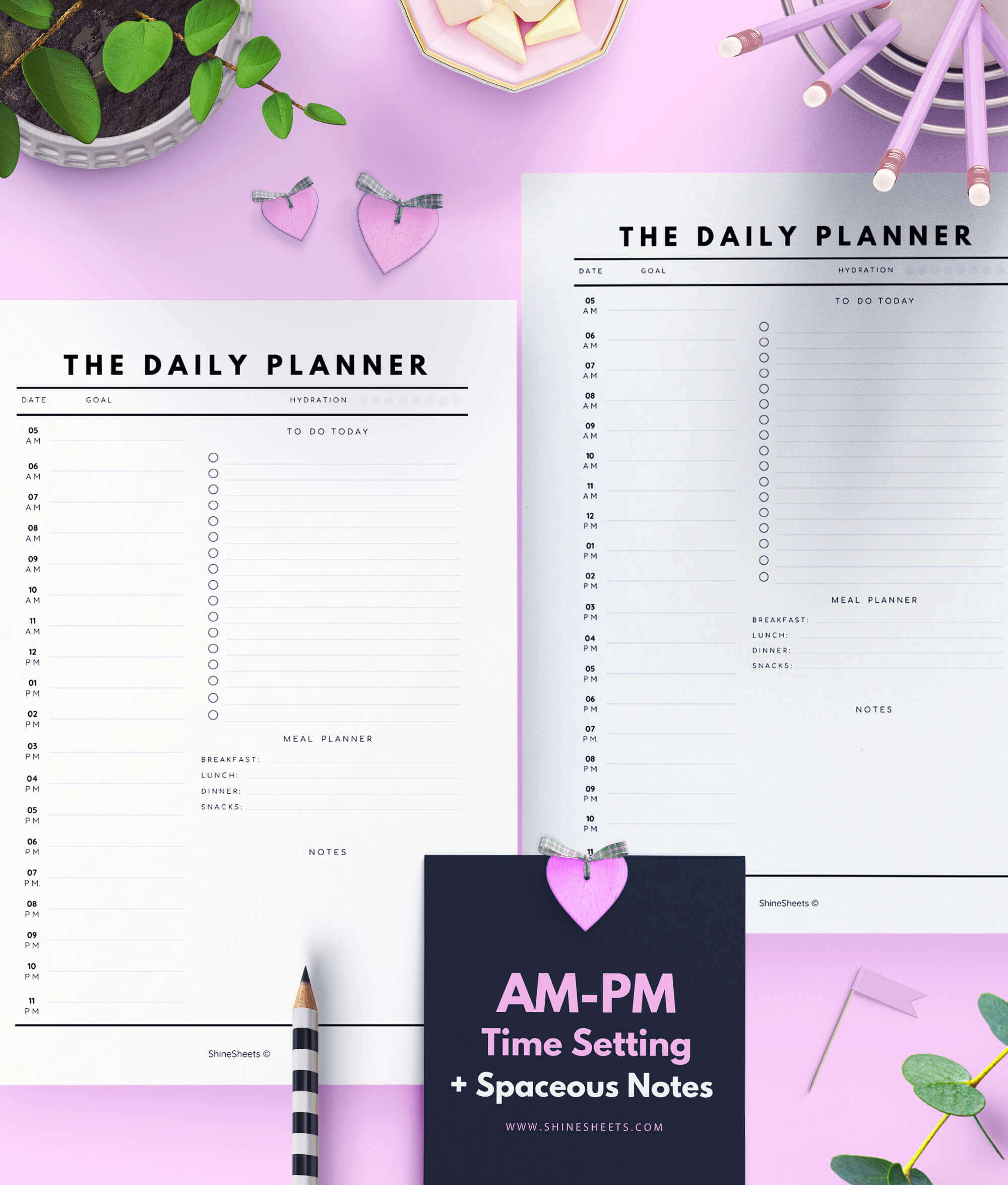 Daily Planner Essentials Printable