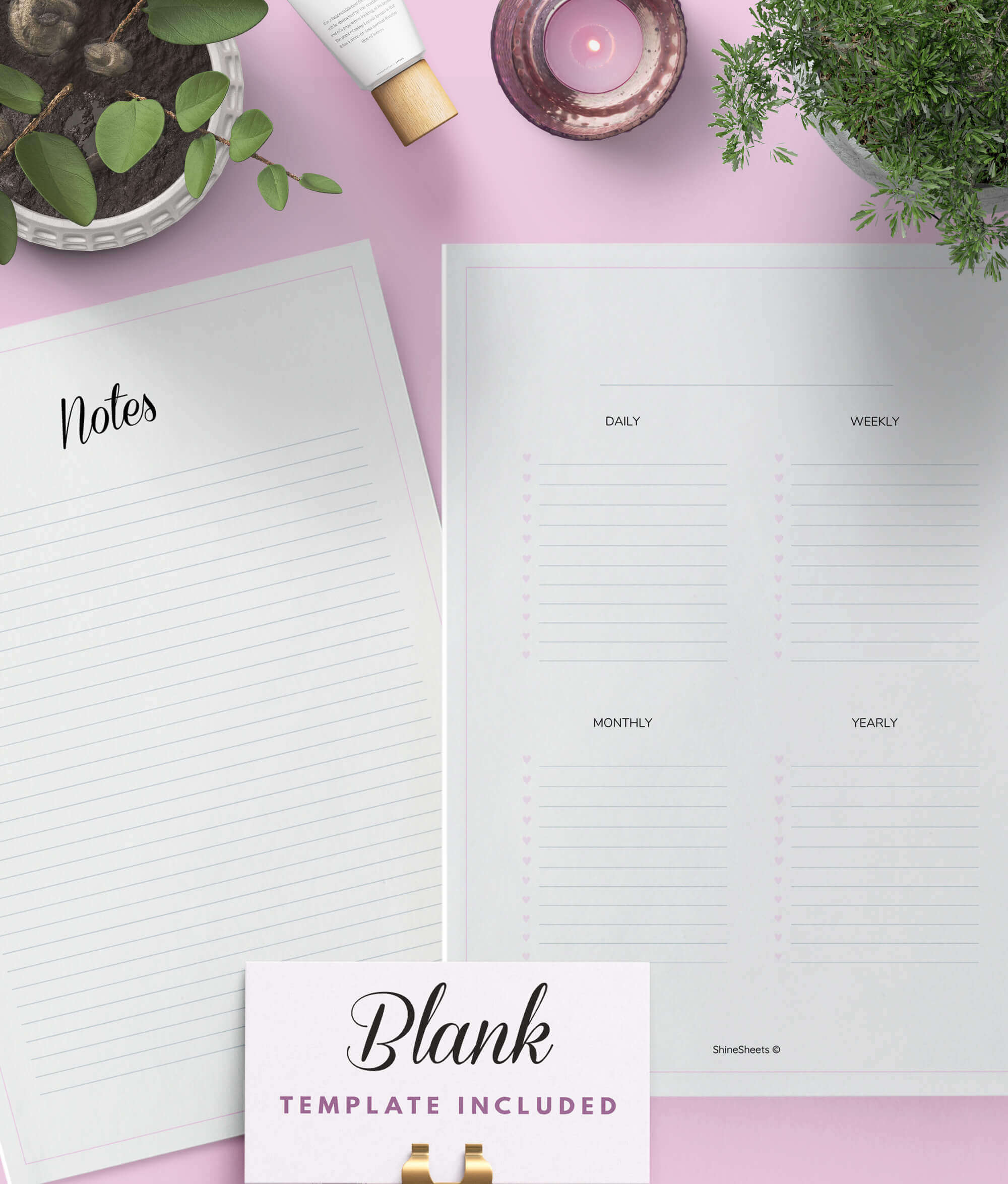 Self Care Planner Printable