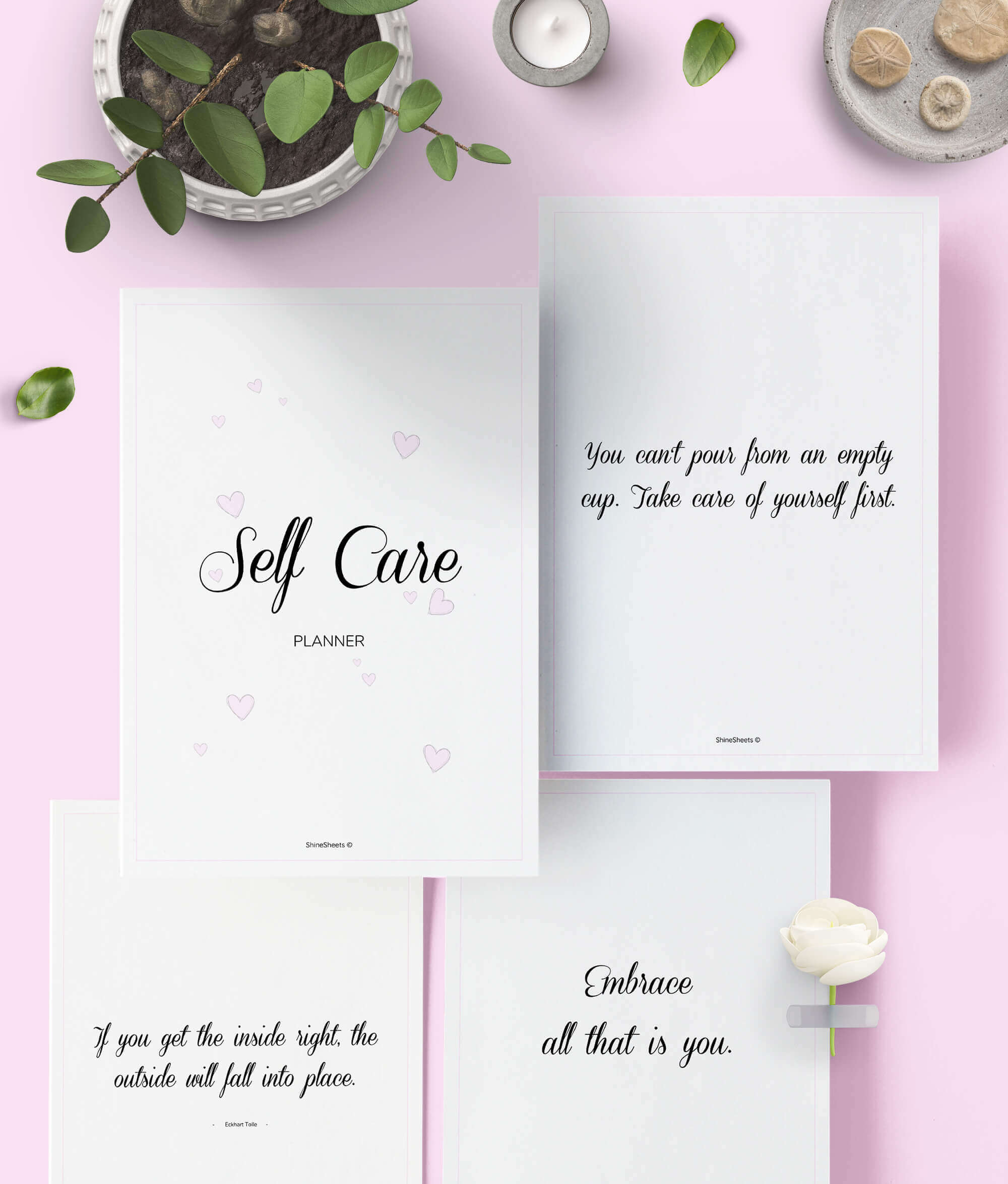 Self Care Planner Printable