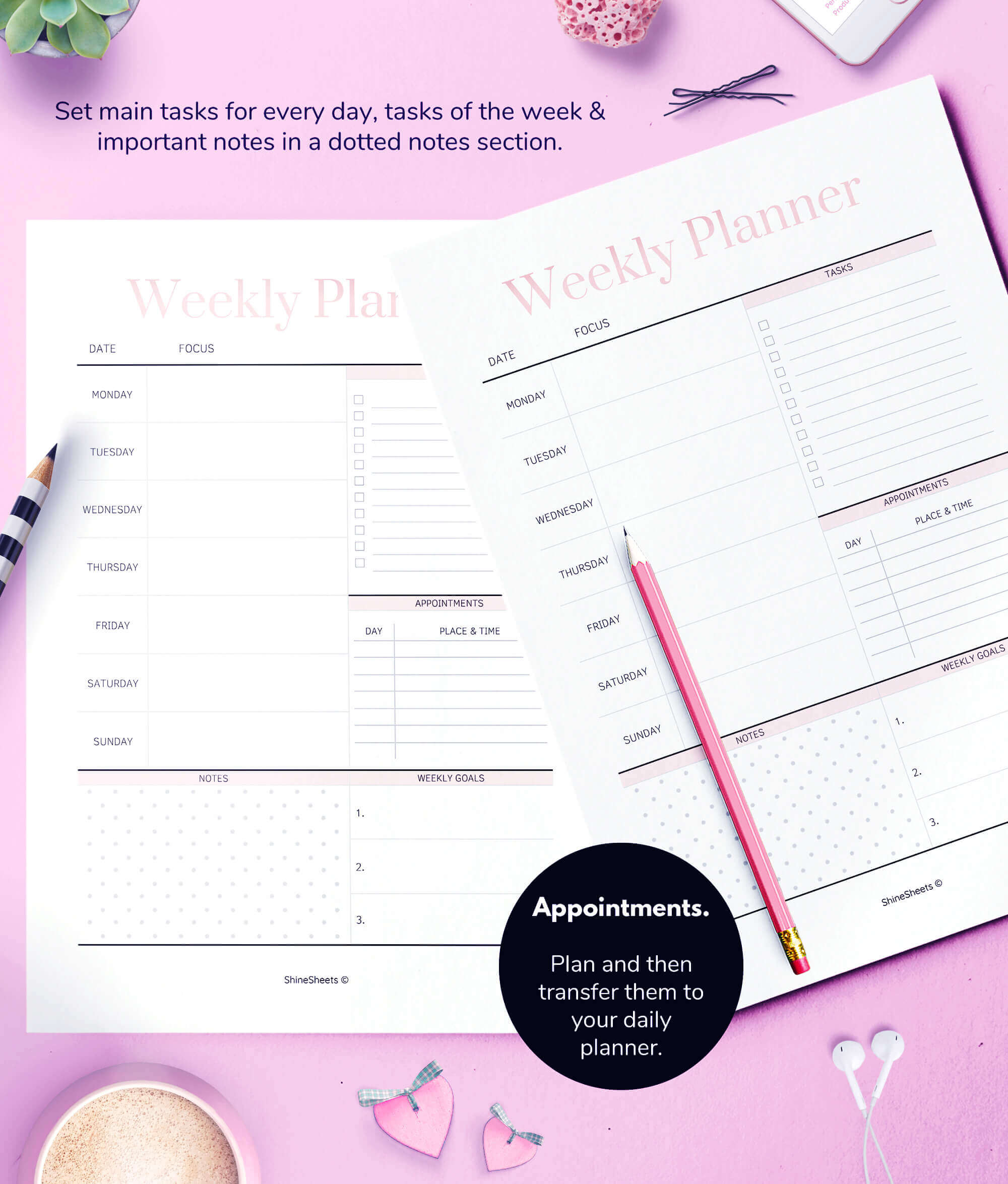 Weekly Planner Printable