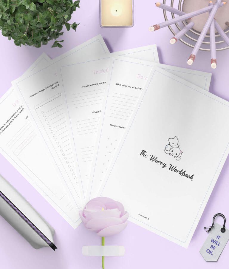 Worry Workbook Printable