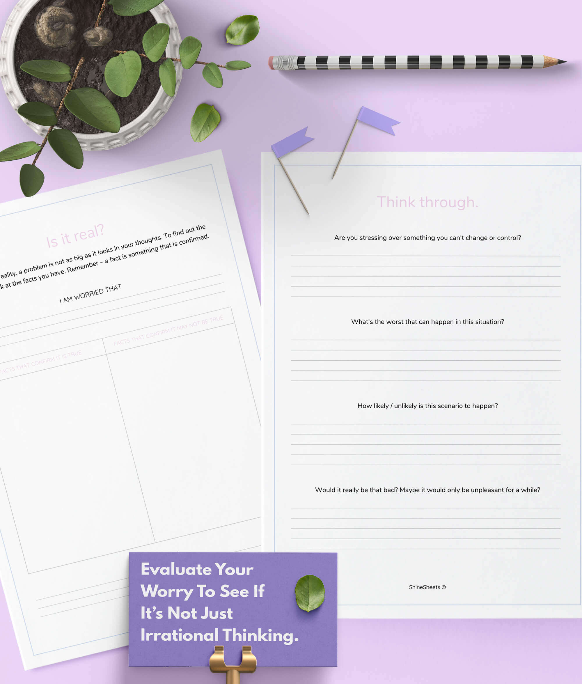 Worry Workbook Printable - 2(1)