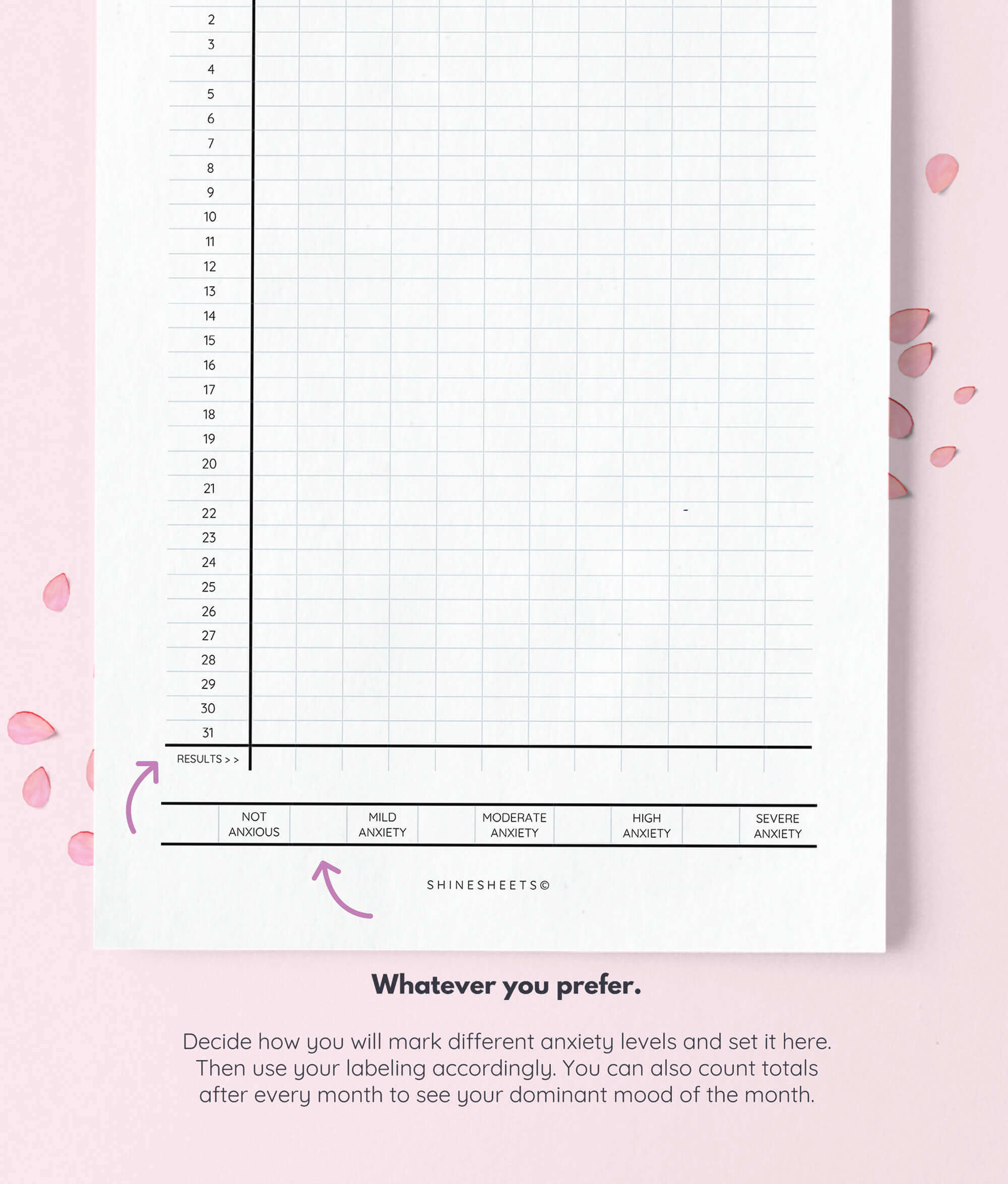 free printable anxiety tracker explained