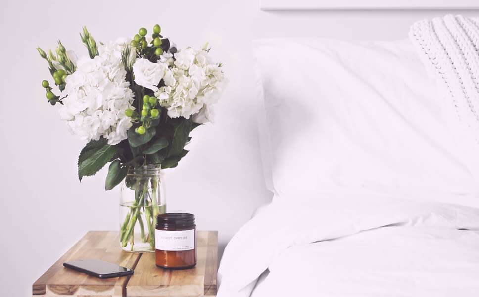 decorating with flowers as self care ideas for gentle souls