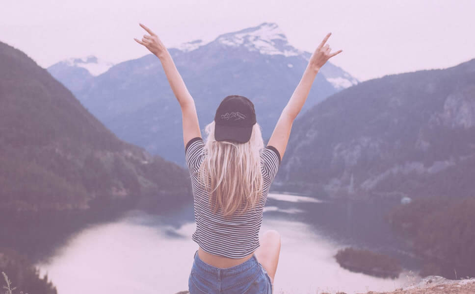hiking as one of the most mindful self care ideas