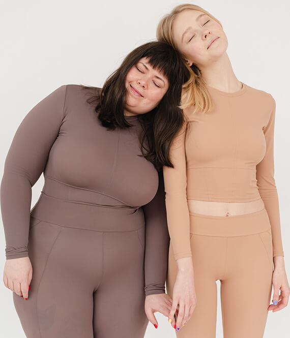 mother teaching her daughter how to stay positive