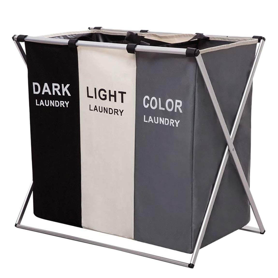 laundry sorting bags as an idea of how to get organized