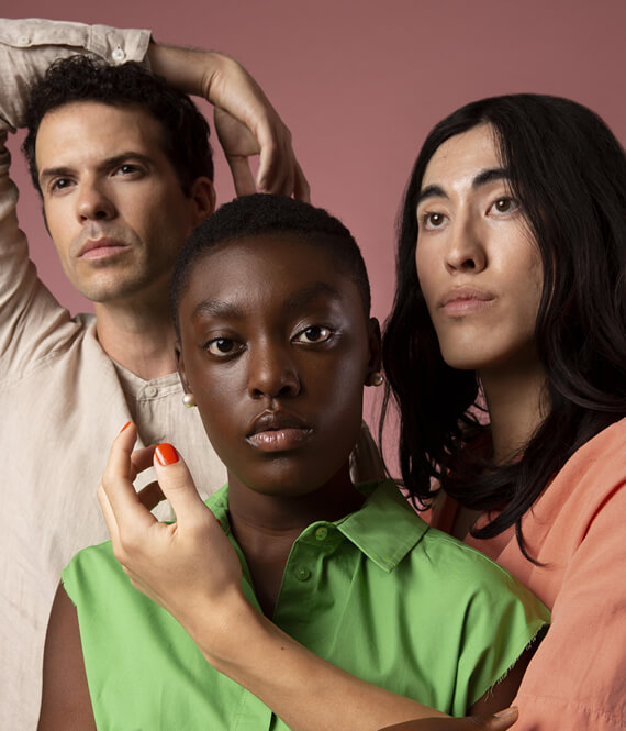 gender fluid people as an example of how to be comfortable in your own skin