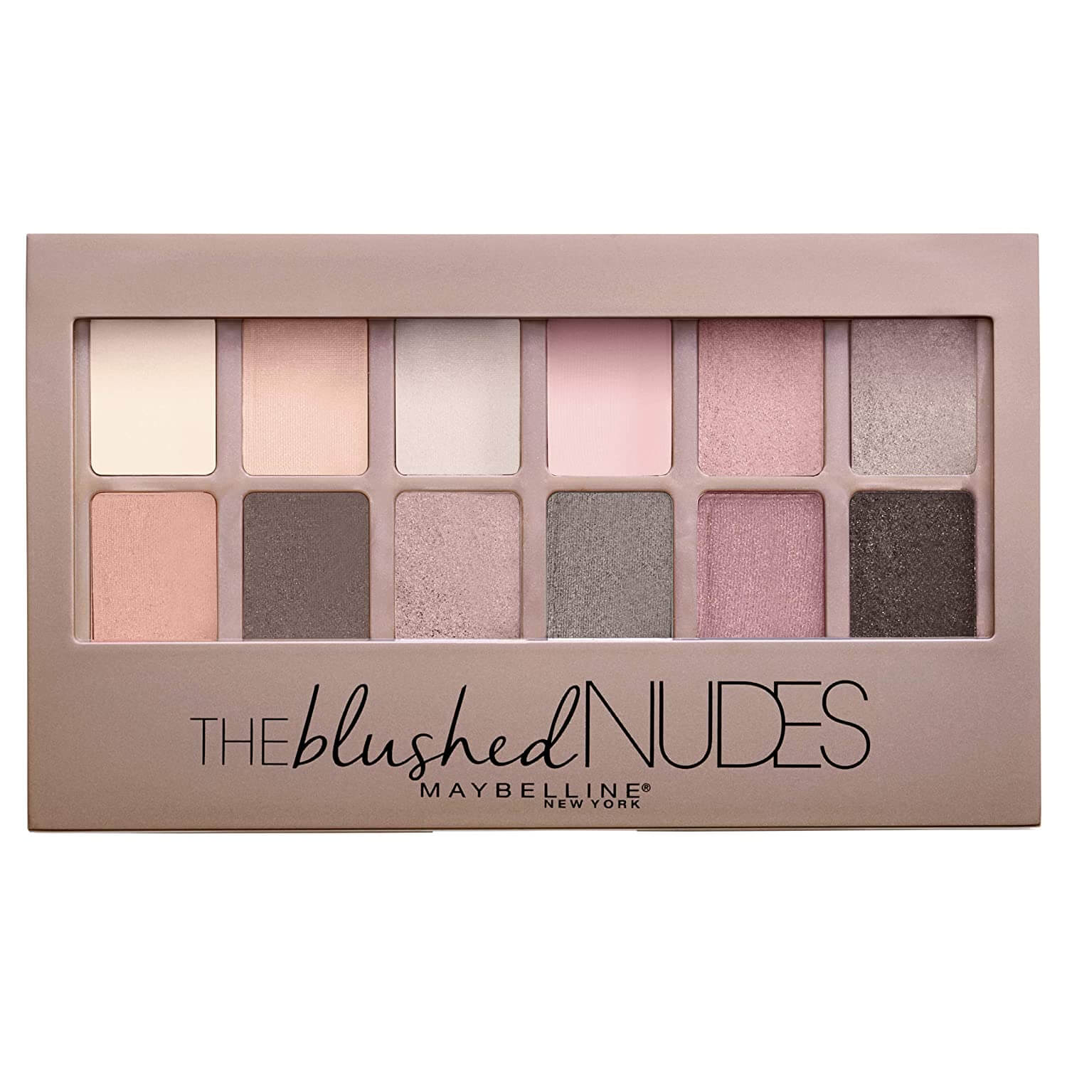 Work makeup eyeshadow palette in blushed tones
