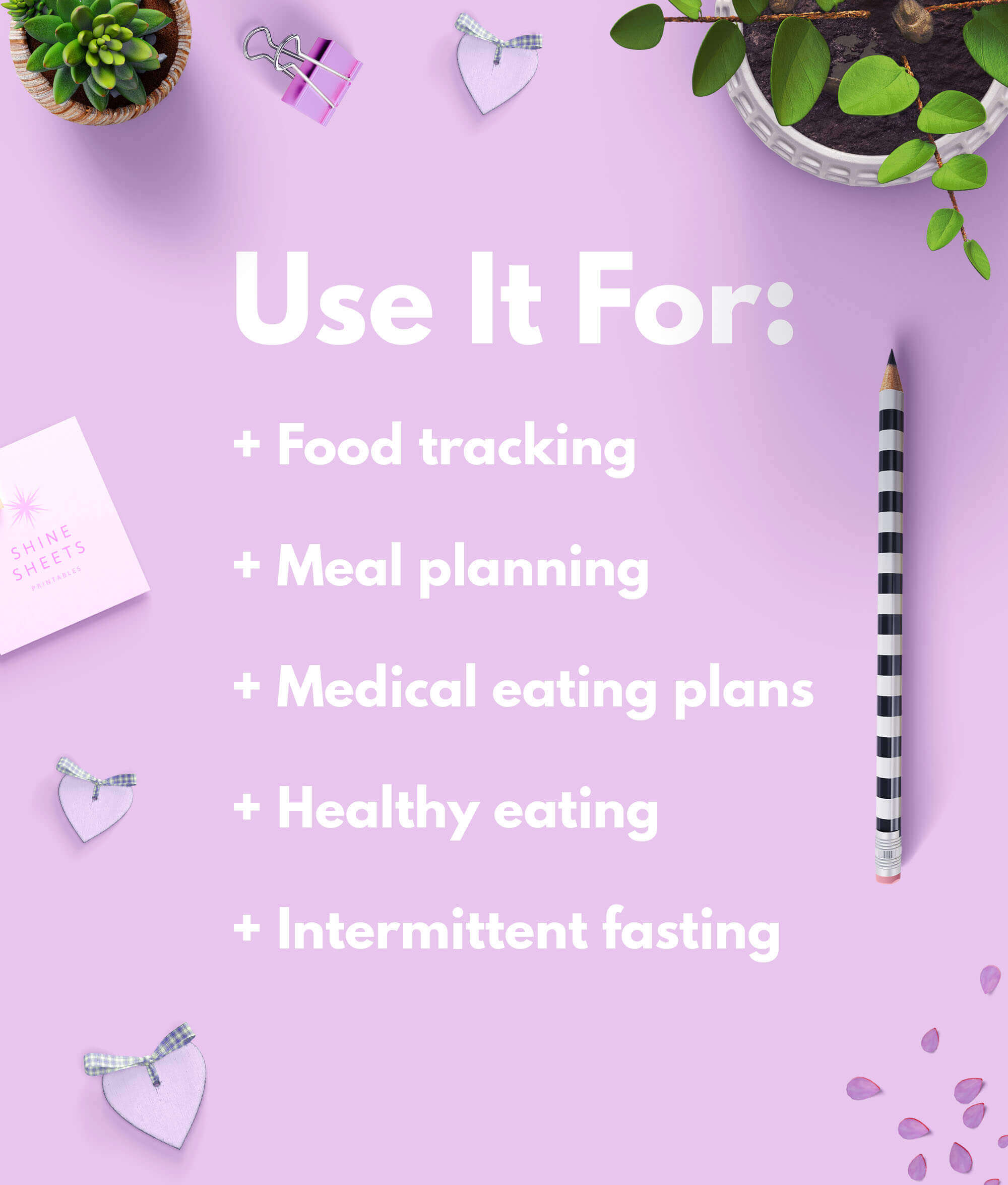 Diet Diary Printable usability