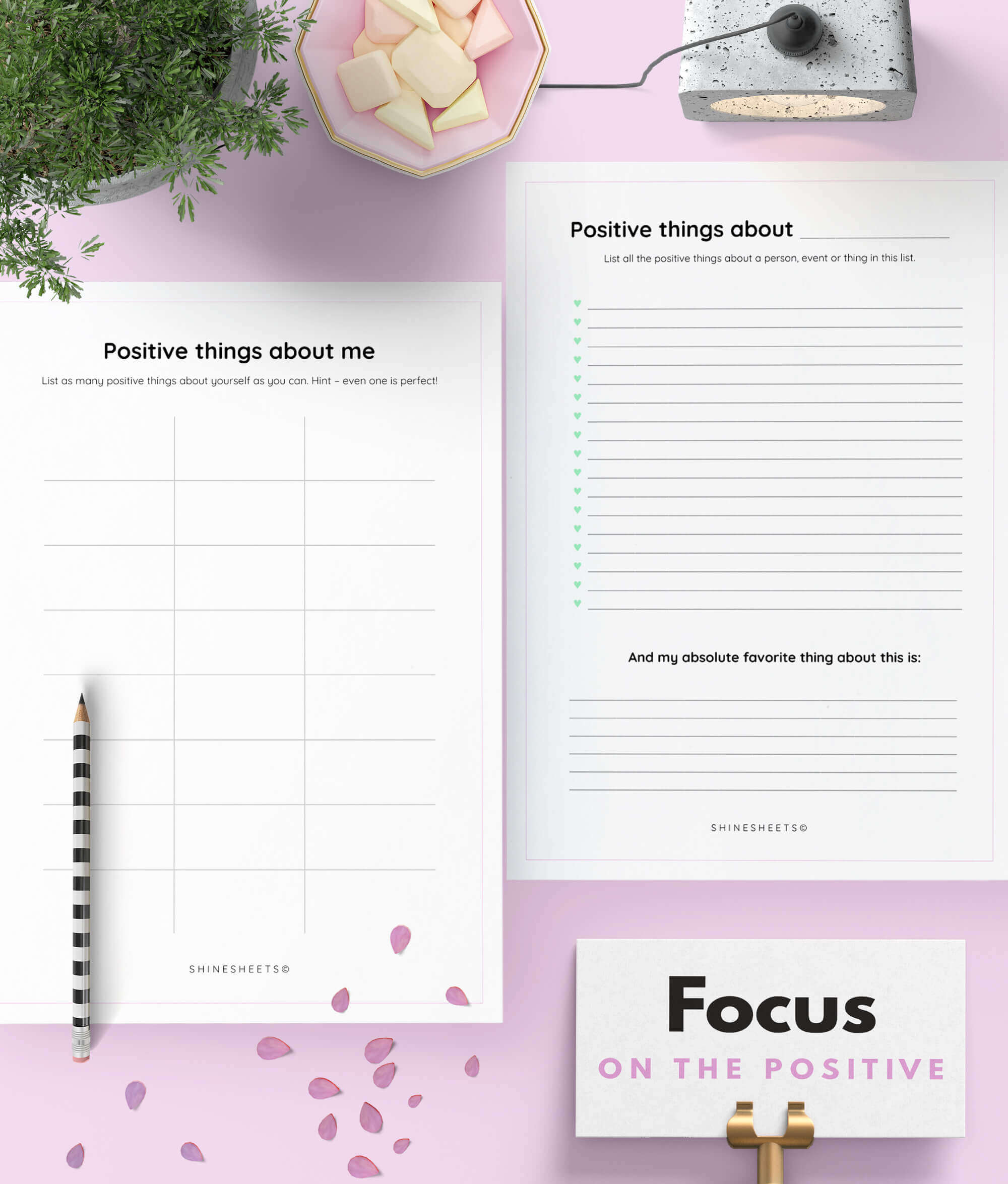 positive things about me page