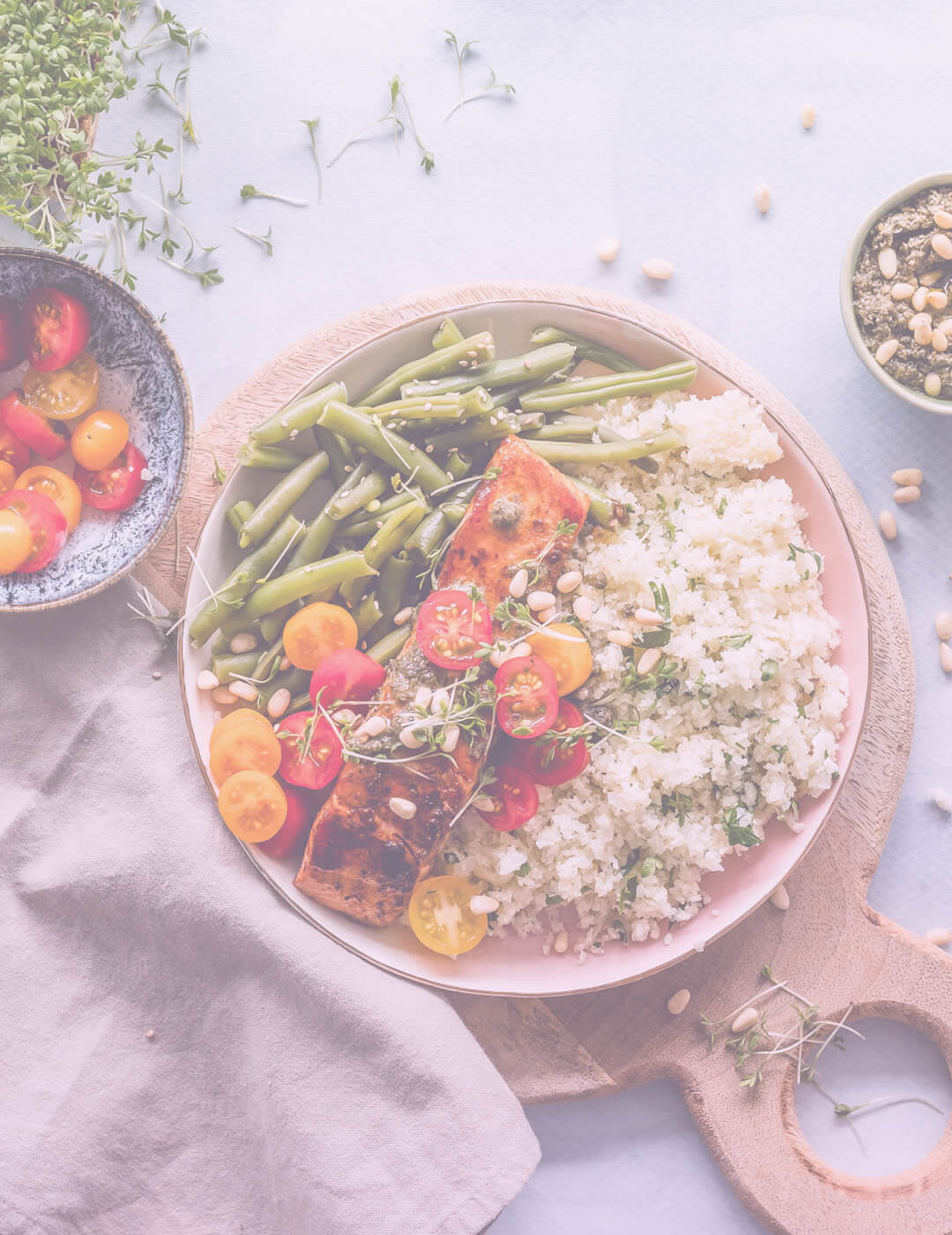 grilled salmon with quinoa one the side as one of the best foods for mental health