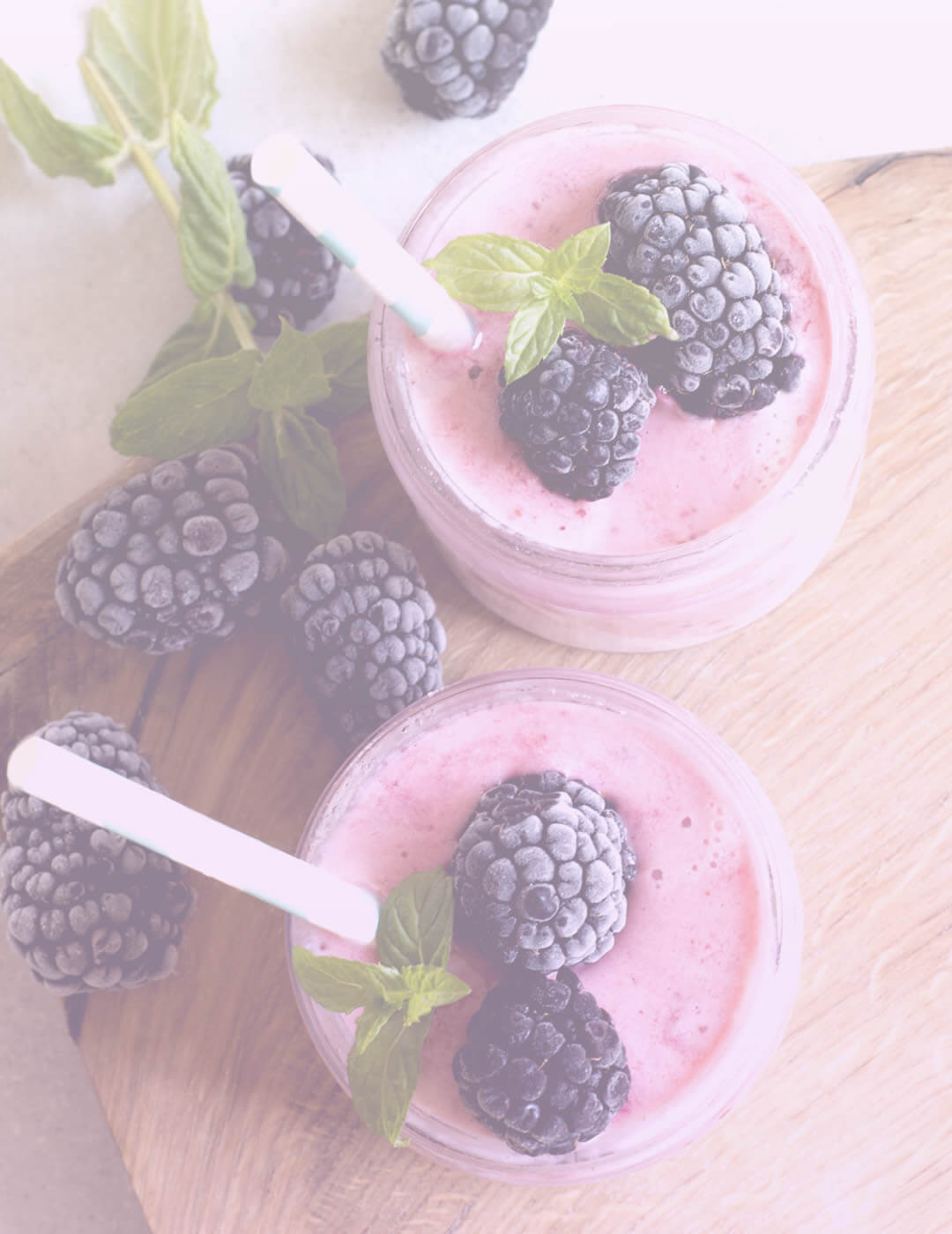 blacberry smothies as one of the best foods for mental health