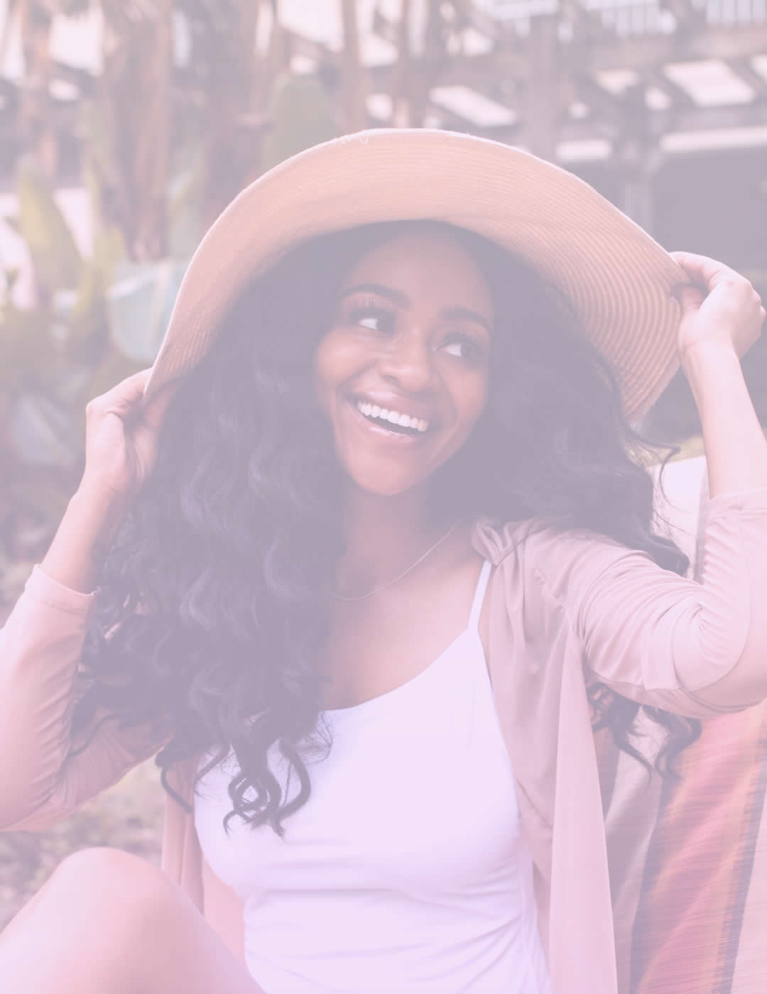 emotionally resilient woman smiling