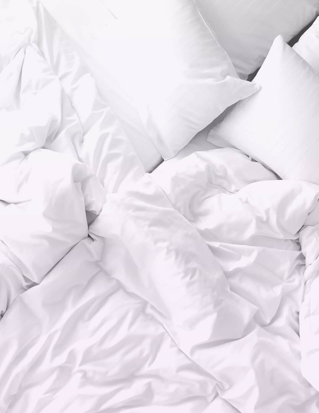 weighted blanket (white) as an idea on how to sleep with anxiety