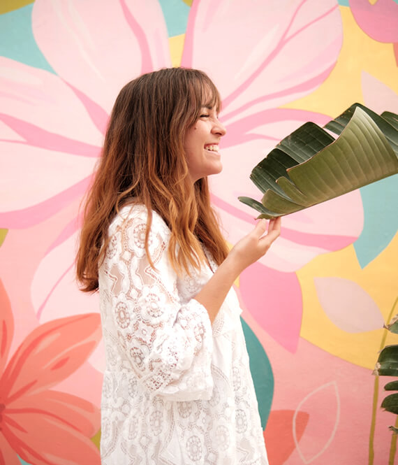 woman with a change of mindset after personal growth