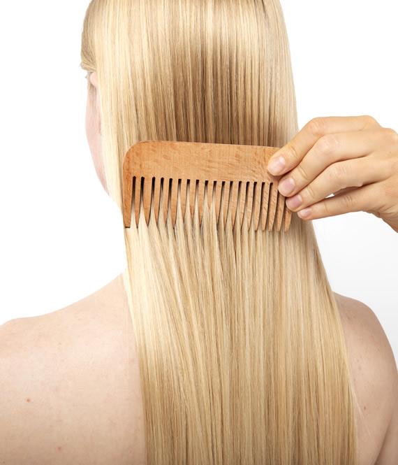 dry hair looking healthier after diy hair masks