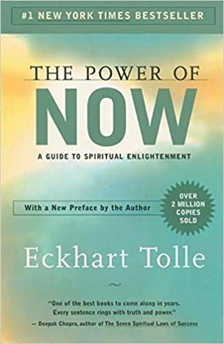 eckhart tolle book the power of now as one of the gifts for people with anxiety
