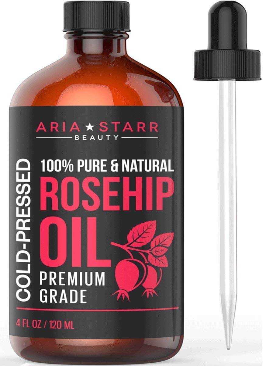 rosehip oil for face by aria starr