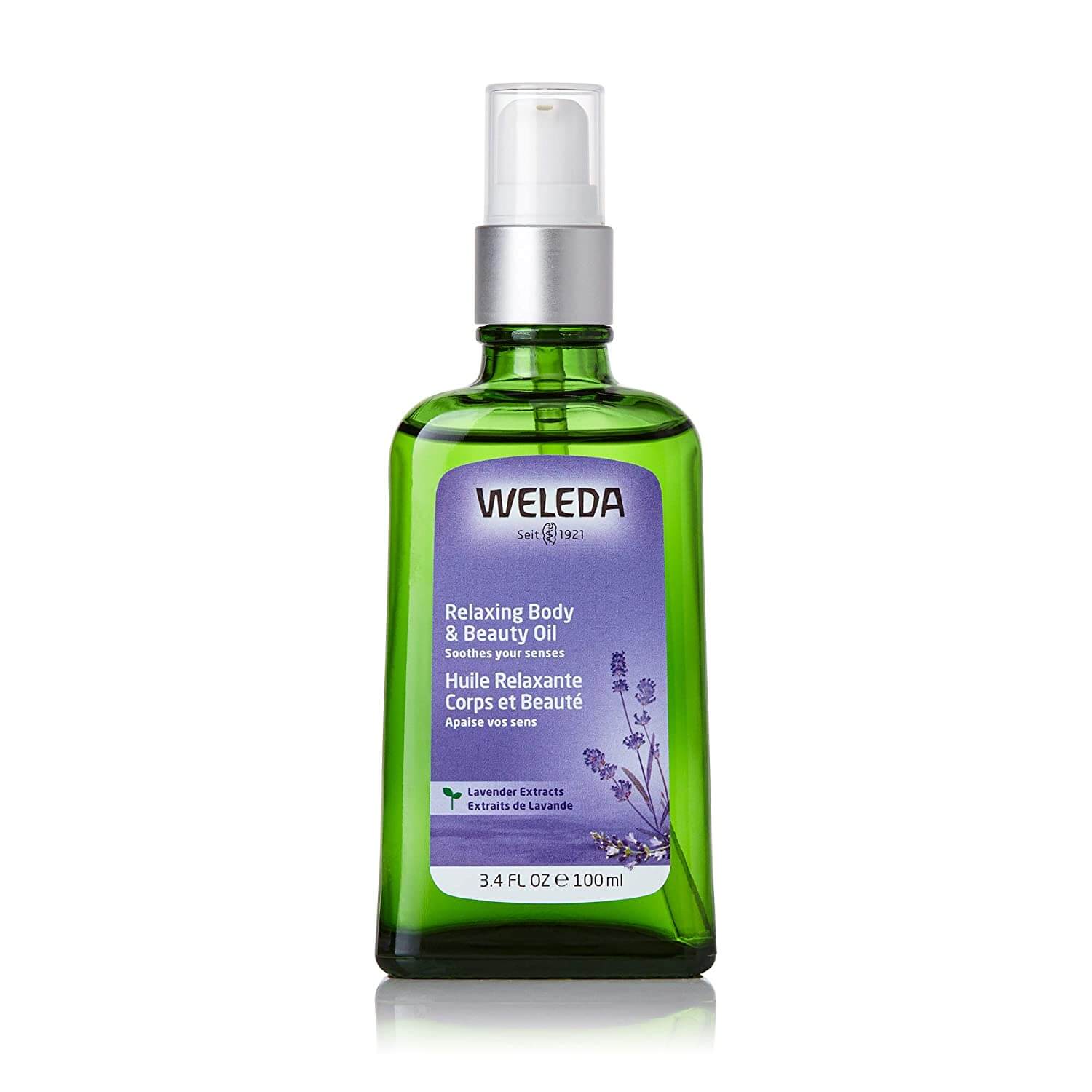 Weleda Relaxing Lavender Body & Beauty Oil as one of the best gifts for people with anxiety