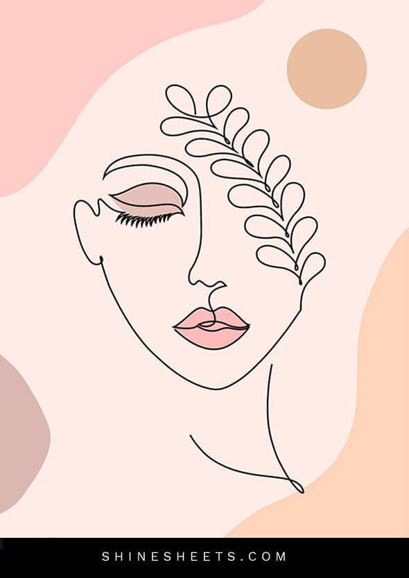 art illustration concept of how to love yourself