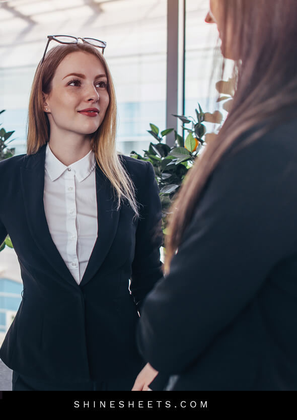 calm woman as an example on how to deal with negative people