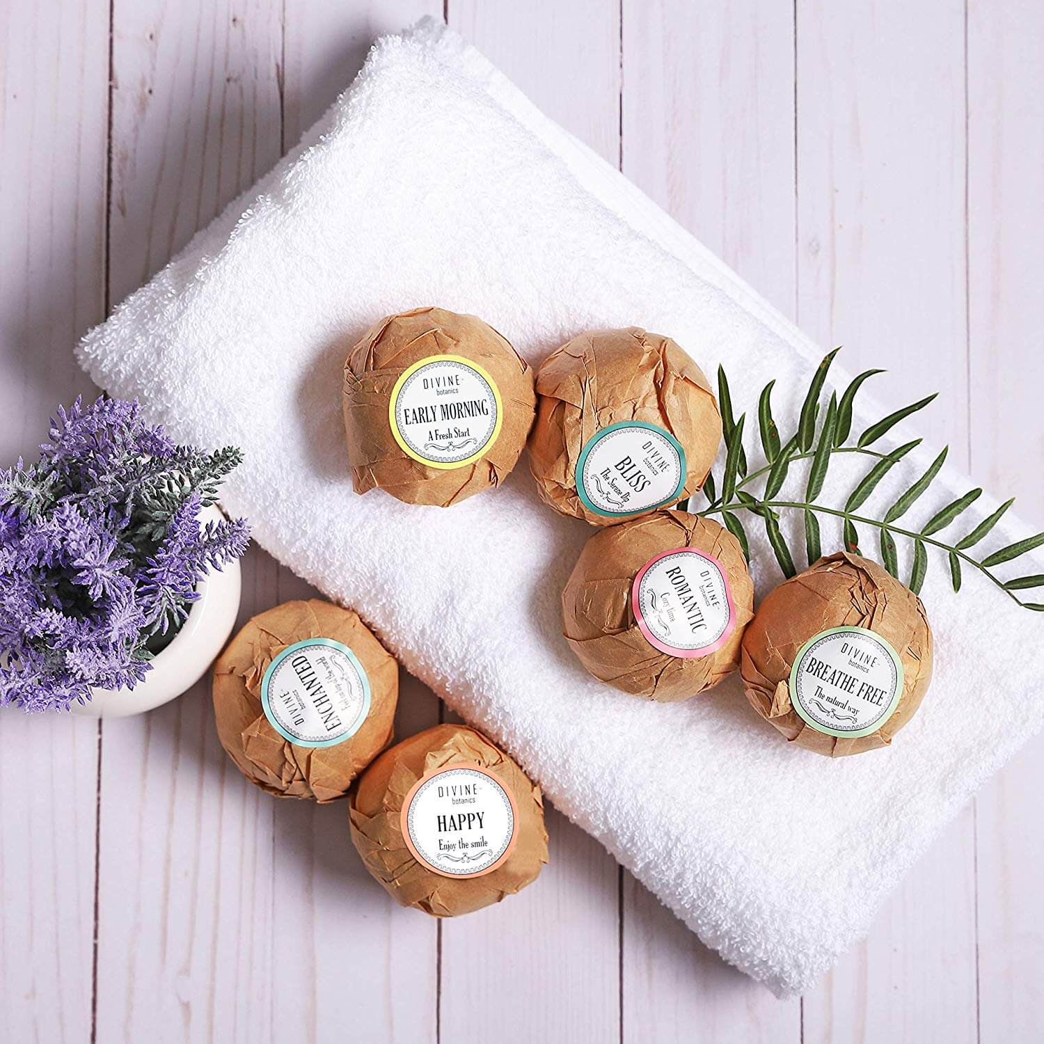 bath bombs for a spa day at home