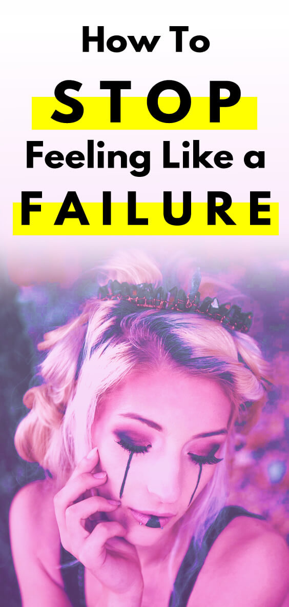 crying woman with a crown feeling like a failure