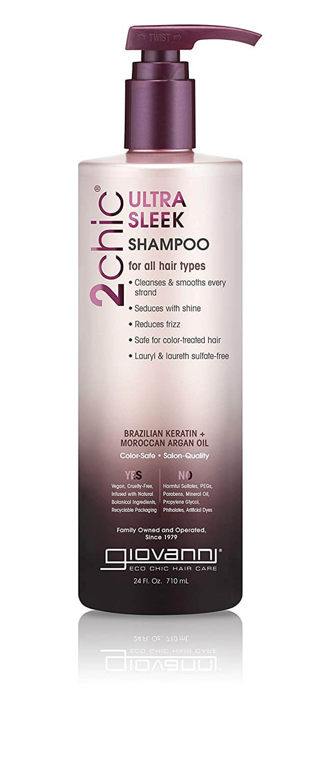 giovanni 2chich ultra sleek shampoo for hair glow up