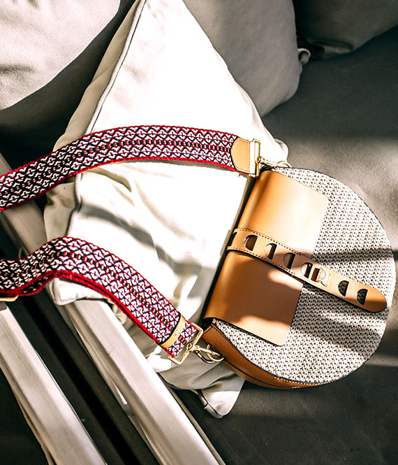 stylish handbag purse with all the essentials in it