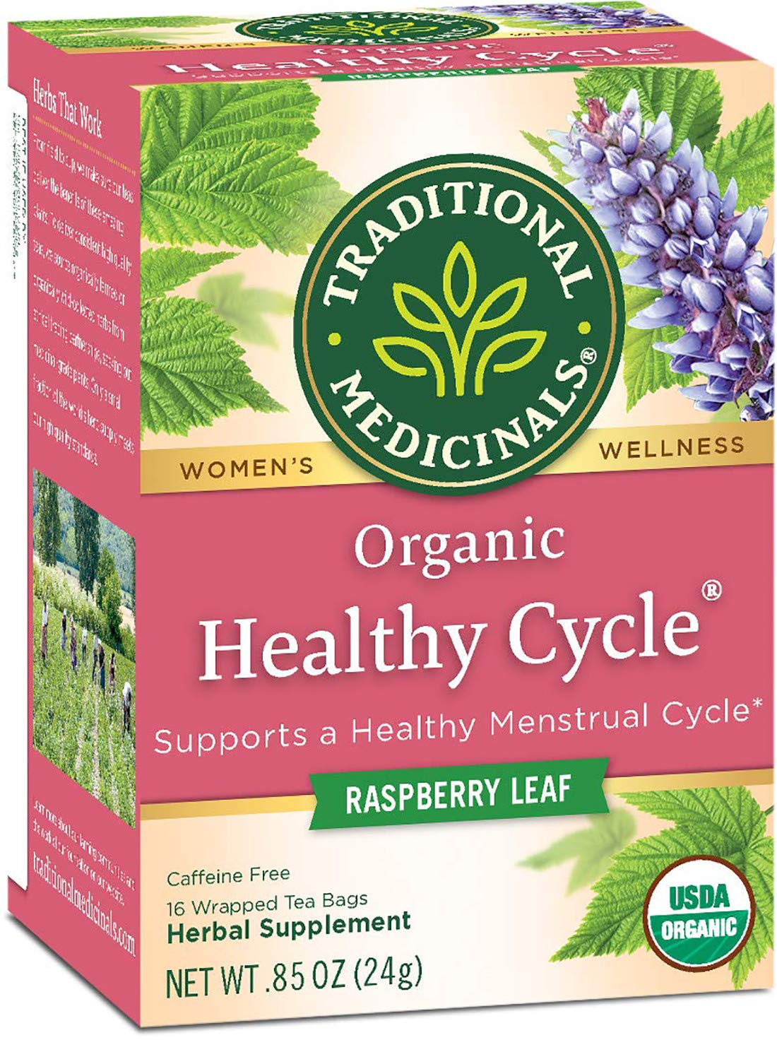Traditional Medicinals, Healthy Cycle, Caffeine Free