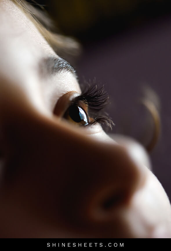expanded pupils as one of the physiological crush signs
