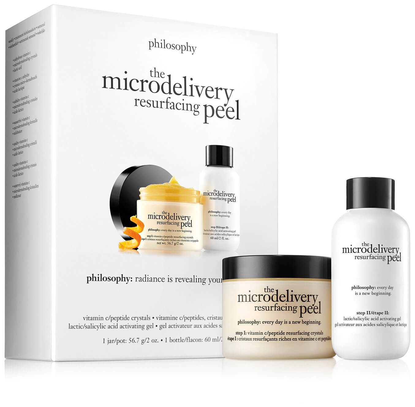 philosophy microdelivery resurfacing peel as a recommended product to achieve good skin