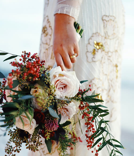 an example of how to look pretty on a wedding day
