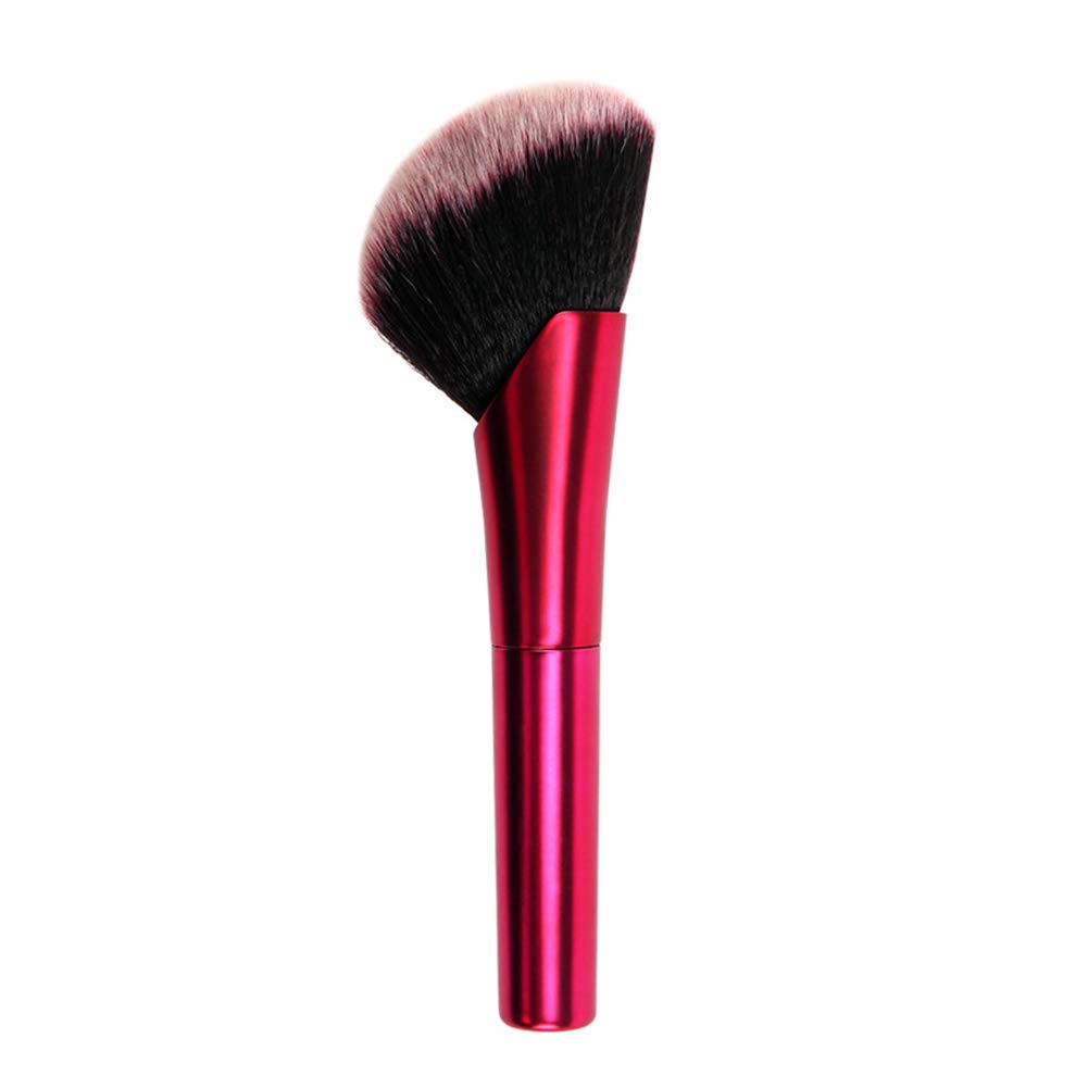 Red bronzer application brush