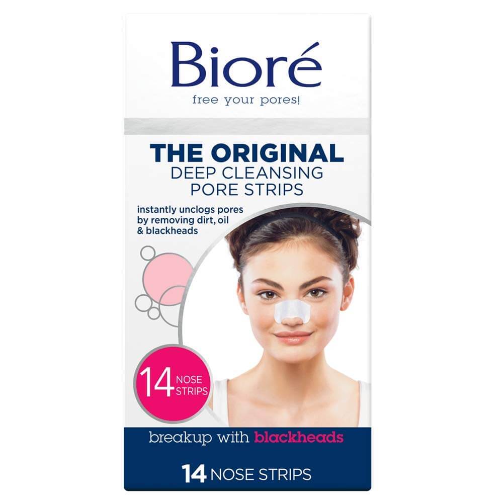 Biore Pore Strips As a Solution to get rid of blackheads