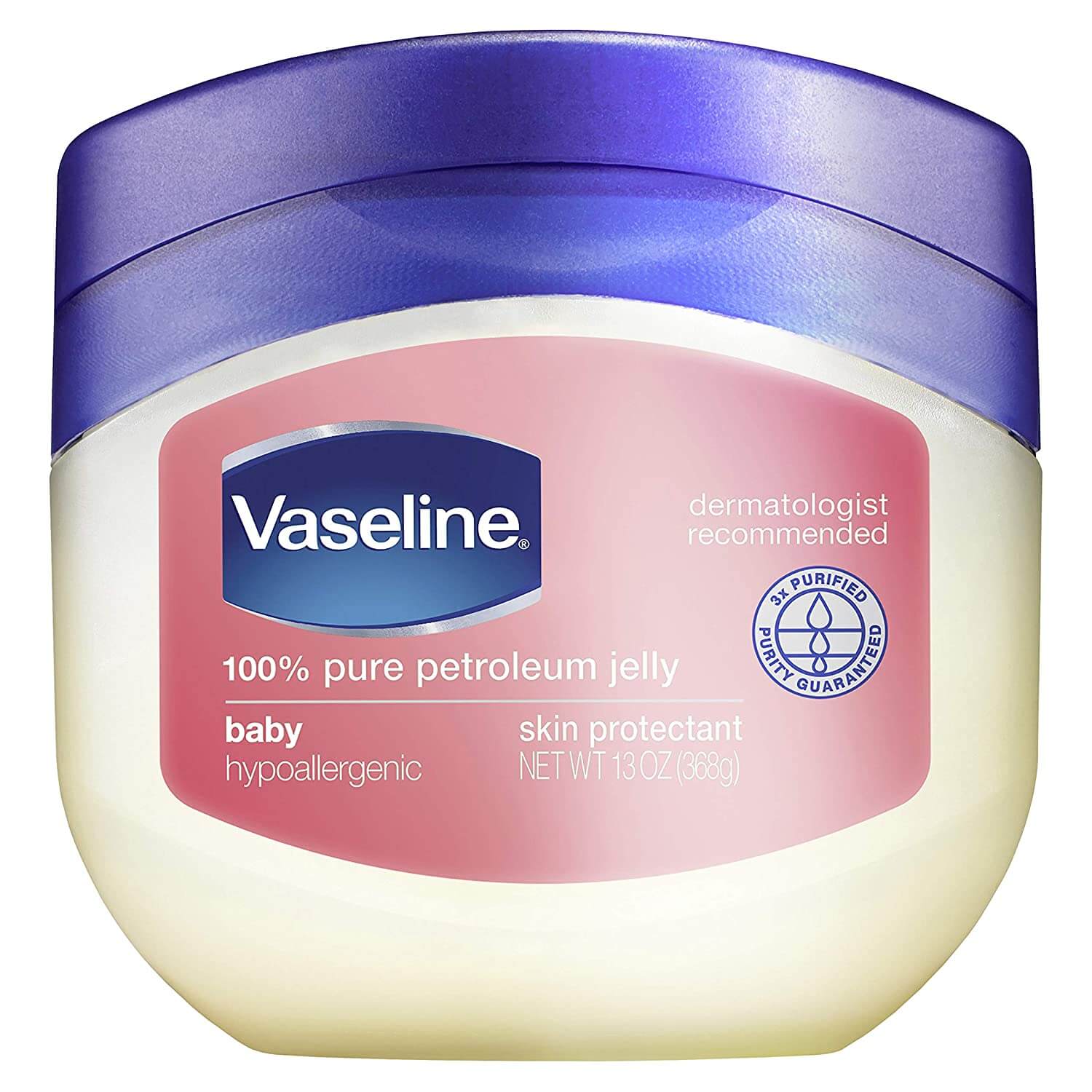 Vaseline 100% pure petroleum jelly for various vaseline uses