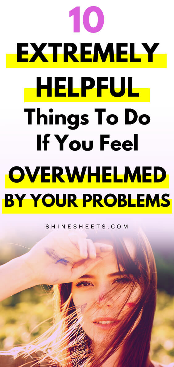 A young woman in the sunshine who looks like she's feeling overwhelmed