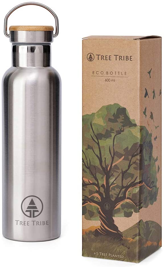 Eco-friendly, toxin-free stainless steel water bottle