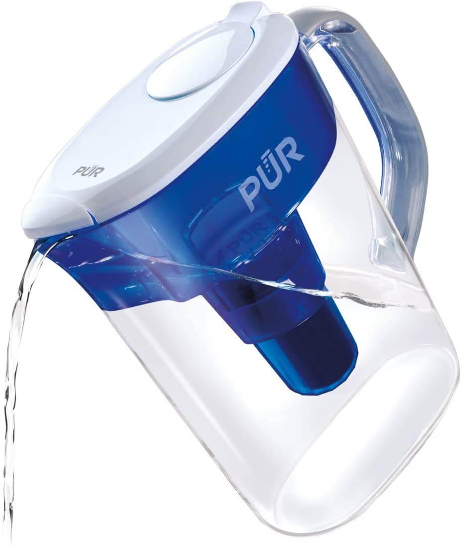 Blue filter that works to detoxify your home water system
