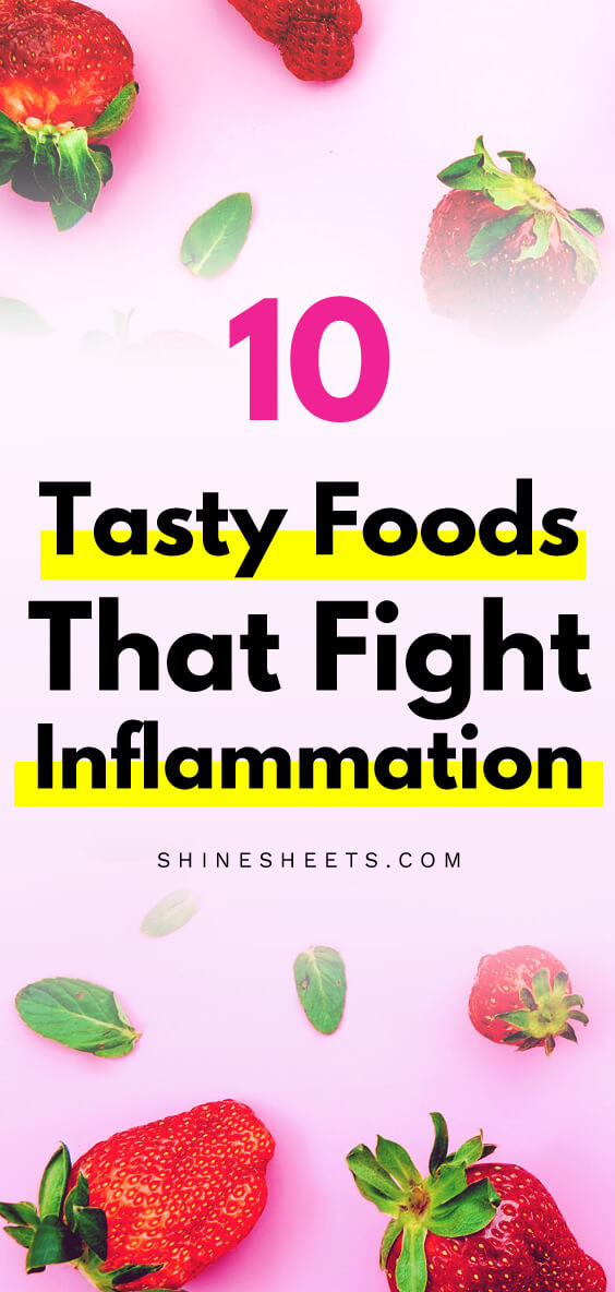 Anti-inflammatory berries on pink table