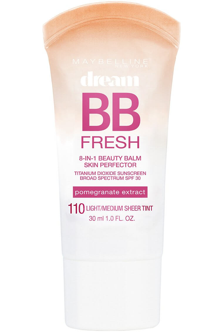 A makeup essential - bottle of Maybelline Dream BB Fresh Beauty Balm