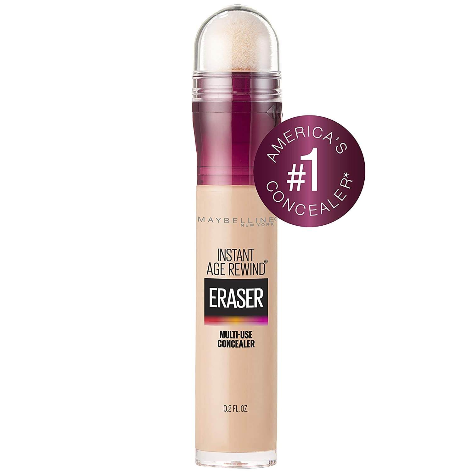 A makeup essential - bottle of Maybelline Instant Age Rewind Eraser concealer
