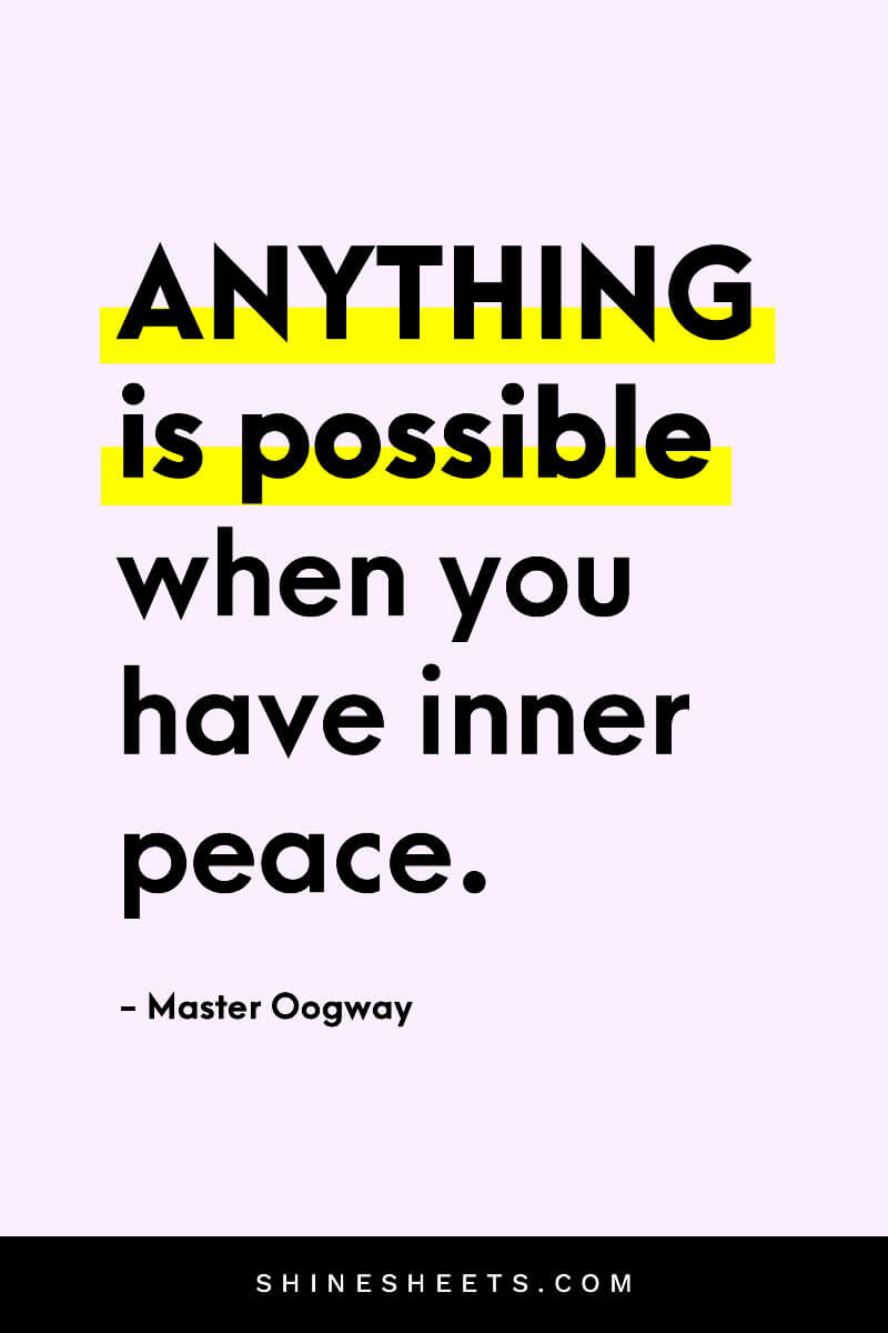 Quotes for positive vibes by Master Oogway