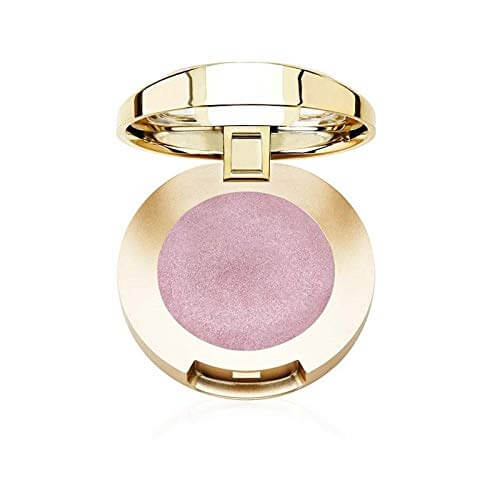 Blushy shimmery pink natural eyeshadow color in a box