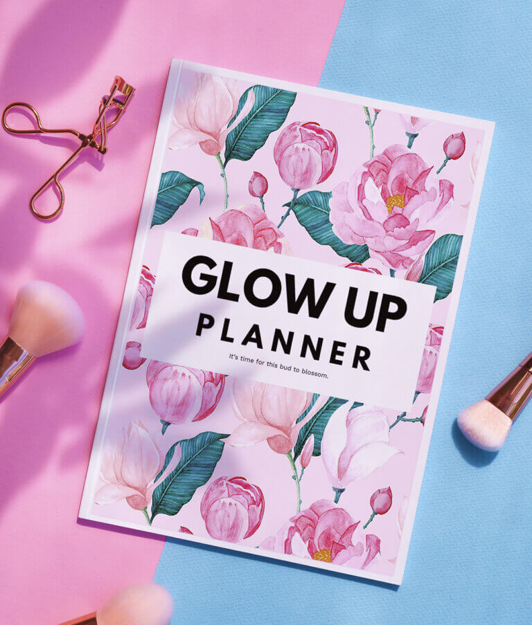 the glow up planner printable freebies by shinesheets