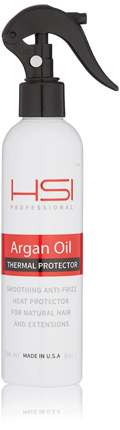 HSI thermal protector spray as one of the tips for healthy hair