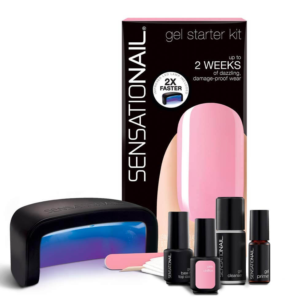 Gel nail polish starter kit as an idea on how to be pretty with nails