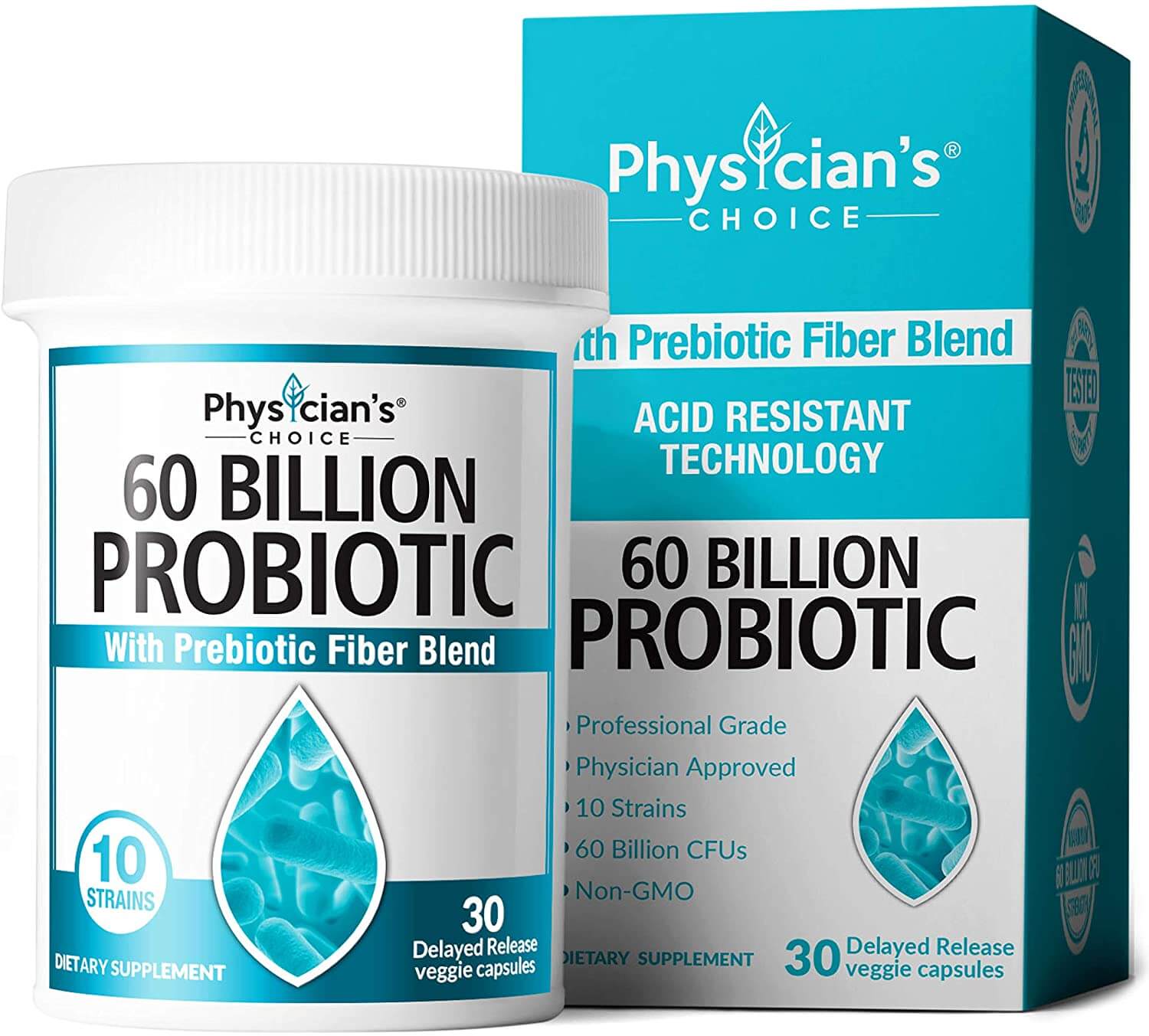 Physicians Choice Probiotic Supplement to help lose weight without exercise